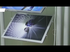 A3 A4 كريستال ضوء مربع أشعة مدعومة إطارات مضاءة مربع ضوء عرض نافذة معلقة