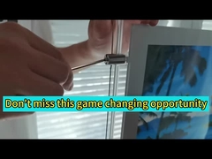 كيف تثبيت صندوق الضوء الكريستالي؟