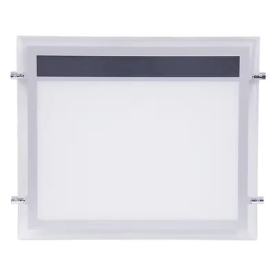 شراء الصندوق الضوئي الكريستالي ذو الجانب الواحد القابل للتخصيص DC12V DC24V شريط ضوء LED التصنيع عبر الإنترنت