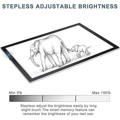 شراء الرسوم المتحركة Ultra Slim Led Tracing Light Pad 210 X 297mm صناديق الضوء الإعلانية التصنيع عبر الإنترنت