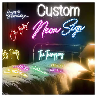 شراء 15MM 10mm Tube Neon Led Light Sign Vertical Horizontal Hanging 12V Light Up علامة اسم التصنيع عبر الإنترنت