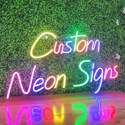 شراء حفل زفاف إشارة النيون LED 6mm 8mm 10mm RGB نوع الخلفية علامات النيون التجارية التصنيع عبر الإنترنت