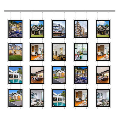 شراء 110X80X10 سم حجم حزمة واحدة مربع ضوء مضيء مع إضاءة LED صديقة للبيئة التصنيع عبر الإنترنت