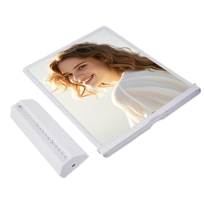شراء صندوق الضوء الكريستالي المكتب قابل لإعادة الشحن LED Lightbox طابعة A4 الطباعة السريعة التصنيع عبر الإنترنت