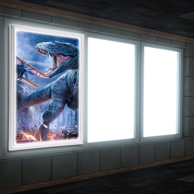 شراء ضوء LED خلفي فيلم ملصق إطار صناديق الضوء الفن الصورة صناديق الضوء علامة التصنيع عبر الإنترنت