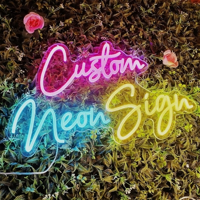 شراء Custom LED Neon Sign for Wall Decor Birthday Wedding Party التصنيع عبر الإنترنت