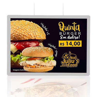 العقارات الإعلانية الصناديق الضوئية الإطار المعلقة الصندوق الضوئية الحساسة الكريستال LED Light Box