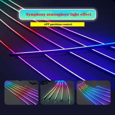 12 فولت مصابيح سيارة متعددة الألوان مصابيح LED Rgb للإضاءة للحفلات الليلية الأحداث