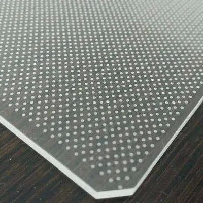 شاشة الشفافية العالية 42 × 10 × 30 سم LED Sheet Panel Eco Friendly Lgp Panel