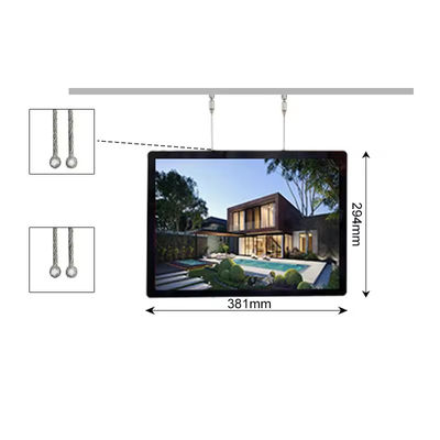 نوع LED 2835 الشرائط LED A4 210mm * 297mm مربعات ضوئية إعلانية للإعلان الفعال