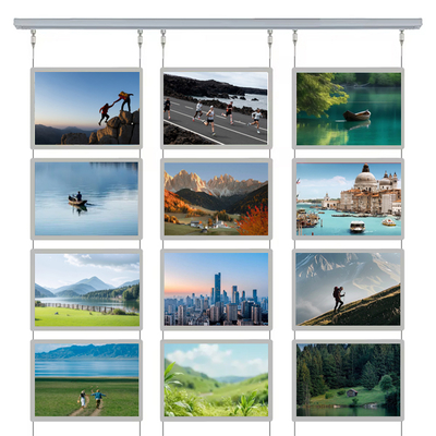 A4 كريستال صندوق ضوء الشركة علامة الحائط أكريليك 2835